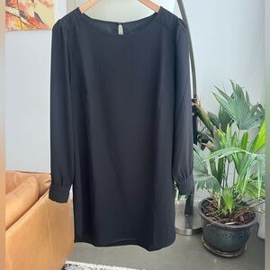 J Crew Long Sleeve Shift Dress